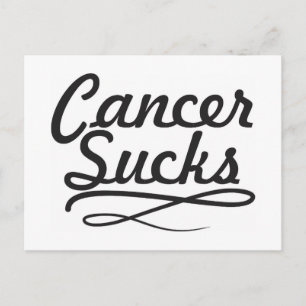 Carte Postale Le cancer craint