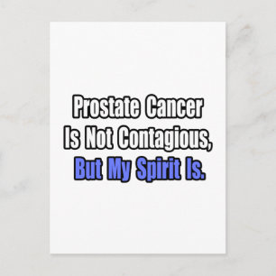 Carte Postale Le Cancer De La Prostate N'Est Pas Contagieux.