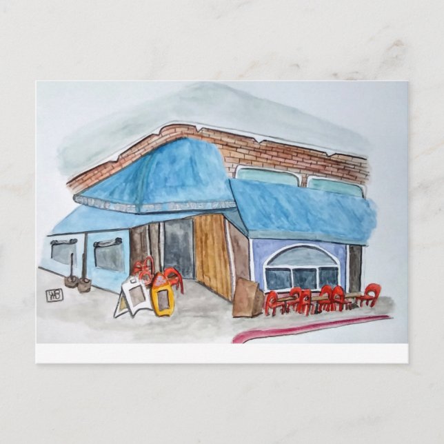 Carte Postale Le Candle Café (Devant)