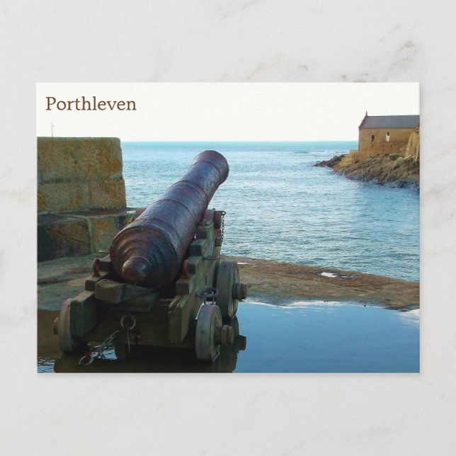 Carte Postale Le Canon Porthleven Cornwall Angleterre (Devant)