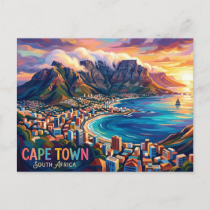 Carte Postale Le Cap Afrique du Sud