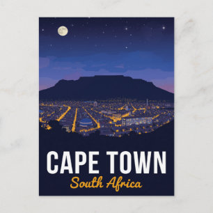 Carte Postale Le Cap Afrique du Sud Table Mountain