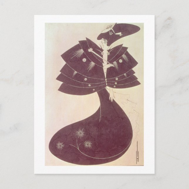 Carte Postale Le Cap Noir, illustration pour l'édition anglaise (Devant)