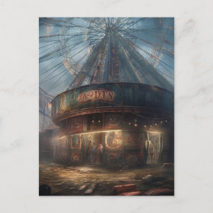 Carte Postale Le Carnaval Abandonné Hanté
