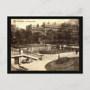 Carte Postale Le Carré Darcy, Dijon, France Vintage