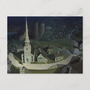 Carte Postale Le Carrousel de Paul Revere, 1931 par Wood