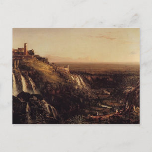 Carte Postale Le Cascatelli, Tivoli par Thomas Cole