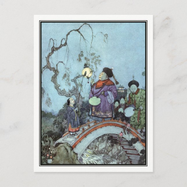 Carte Postale Le cauchemar d'Edmund Dulac (Devant)