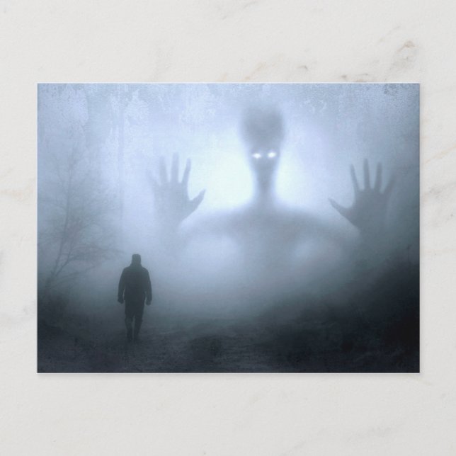 Carte Postale Le cauchemar d'Halloween (Devant)