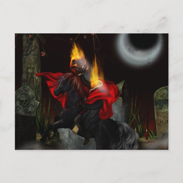 Carte Postale Le cavalier (Devant)