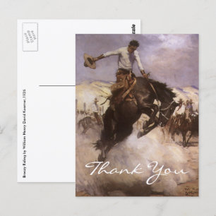 Carte Postale Le cavalier Breezy de Koerner
