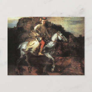 Carte Postale Le Cavalier polonais