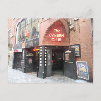 Carte Postale Le Cavern Club dans la rue Mathew de Liverpool
