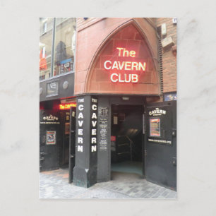 Carte Postale Le Cavern Club dans la rue Mathew de Liverpool
