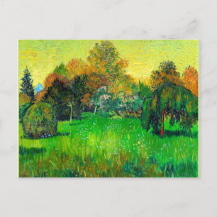 Carte Postale Le célèbre tableau de Van Gogh, Le Jardin du Poète