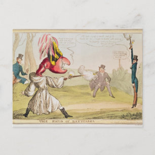 Carte Postale Le champ de Battersea, 1829