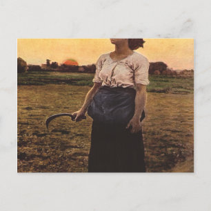 Carte Postale Le Chant De L'Arche De Jules Breton