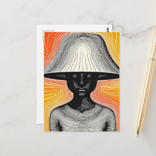 Carte Postale Le Chapeau Abat-Jour