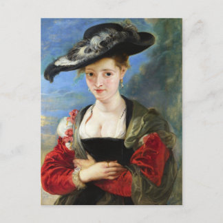 Carte Postale Le Chapeau de Paille chef-d'œuvre de Pierre Paul R
