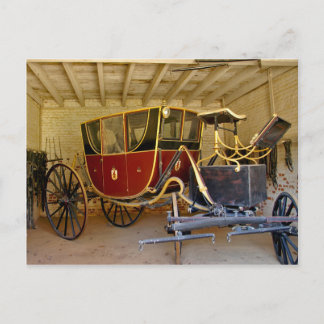 Carte Postale Le chariot de George Washington