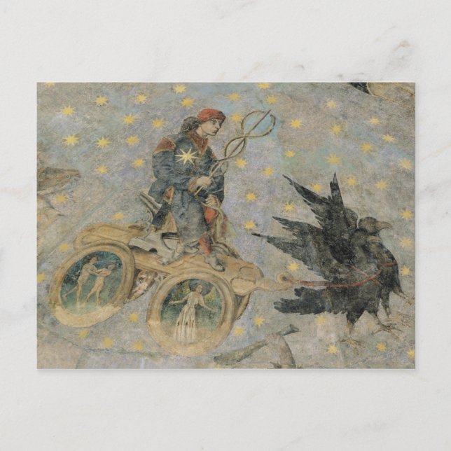 Carte Postale Le Chariot de Mercure, détail de la voûte (Devant)