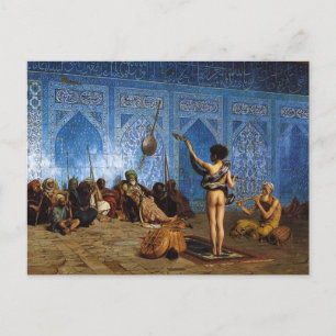 Carte postale : Le Charmer de serpent