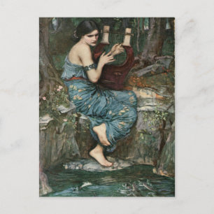 Carte Postale Le Charmer par John William Waterhouse