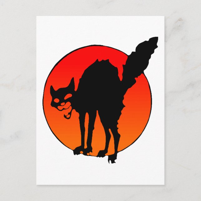 Carte Postale Le chat du syndicaliste (Devant)