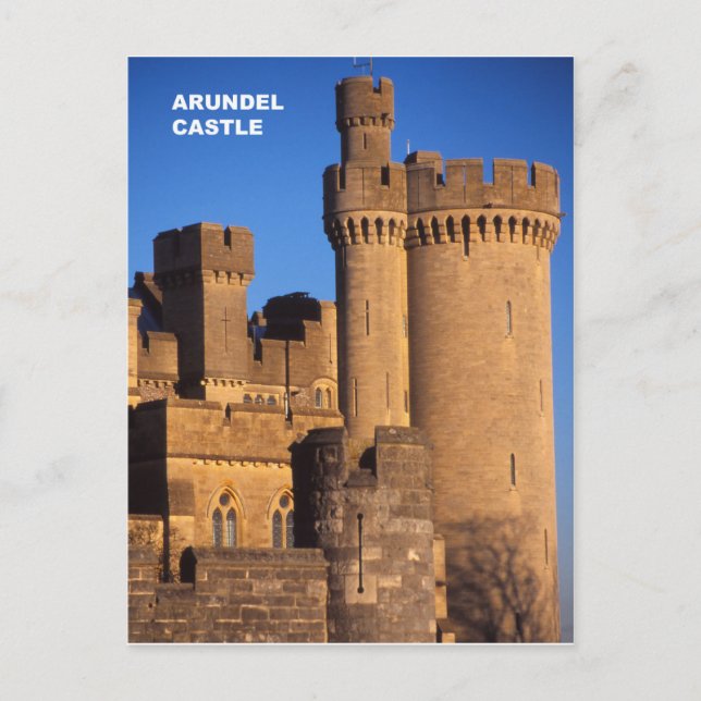 Carte Postale Le château d'Arundel (Devant)