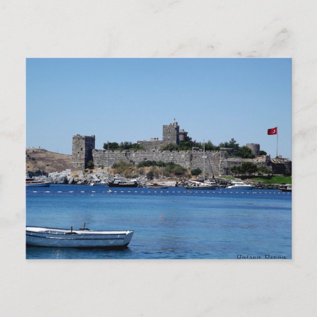 Carte Postale Le Château De Bodrum - Turquie (Devant)