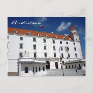 Carte Postale le château de bratislava