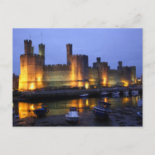 Carte Postale Le château de Caernarfon