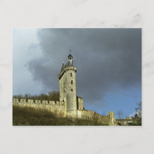 Carte Postale Le château de Chinon est sur une colline