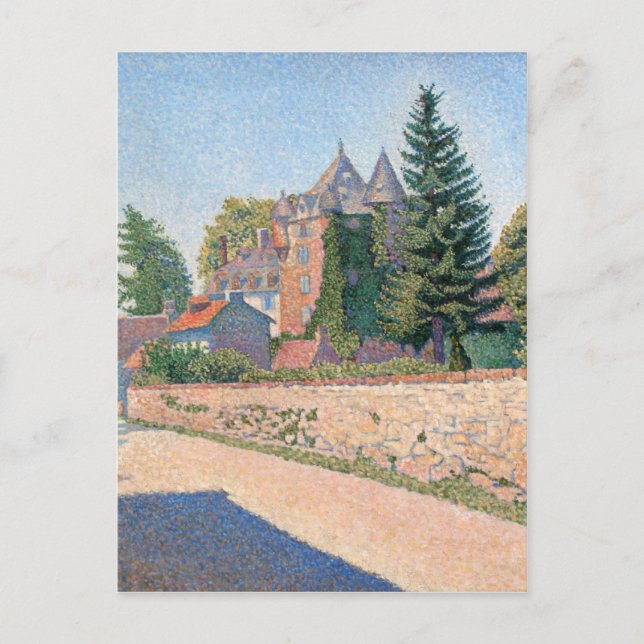 Carte Postale Le Château de Comblat - Paul Signac (Devant)