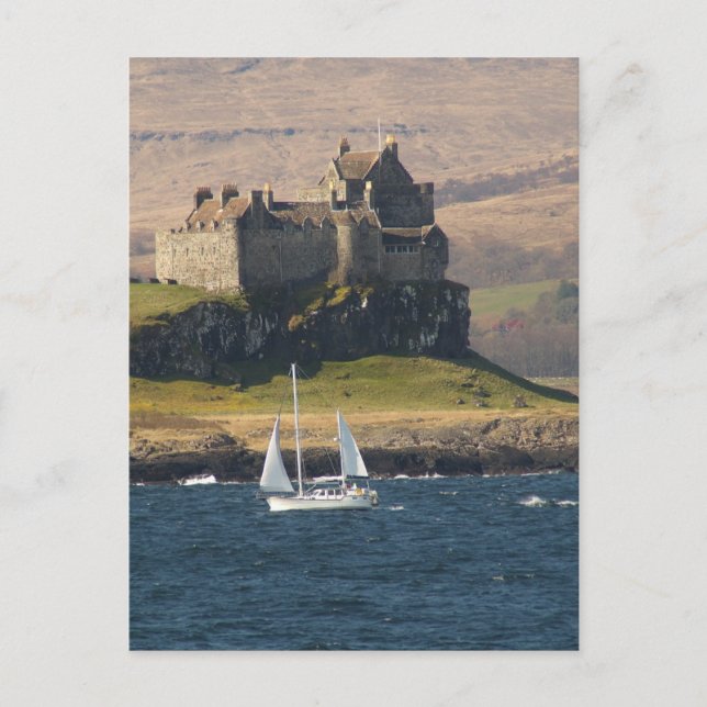 Carte Postale Le château de Duart en Ecosse (Devant)