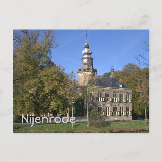 Carte Postale Le château de Nijenrode (Devant)