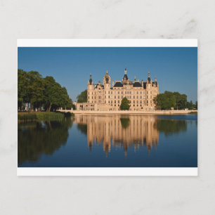 Carte Postale Le château de Schwerin en Allemagne