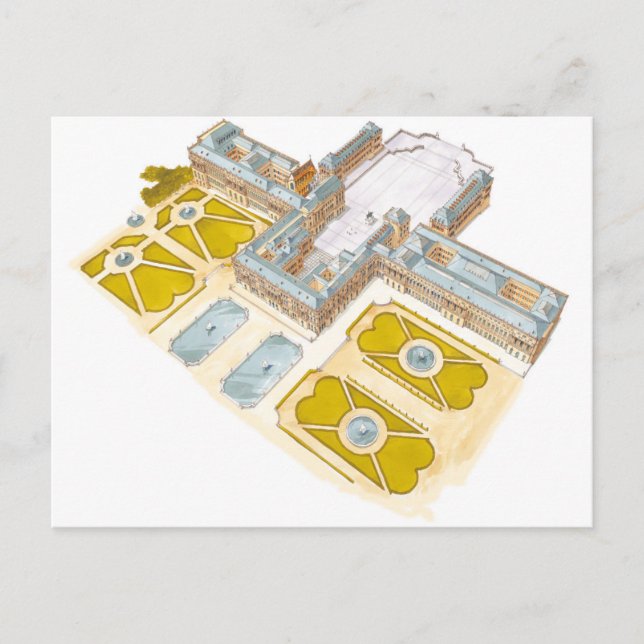 Carte Postale Le château de Versailles. France (Devant)