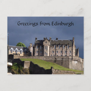 Carte Postale le château d'edinburgh