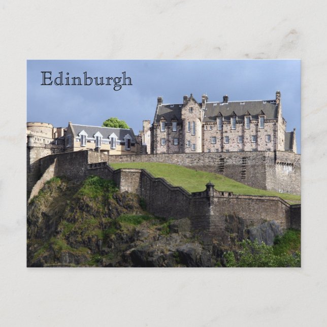 Carte Postale le château d'edinburgh scots (Devant)