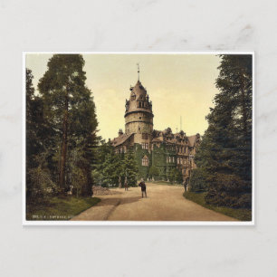 Carte Postale Le château, Detmold, Lippe, Allemagne rare Photoch