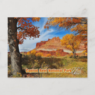 Carte Postale Le château du parc national de Capitol Reef, Utah