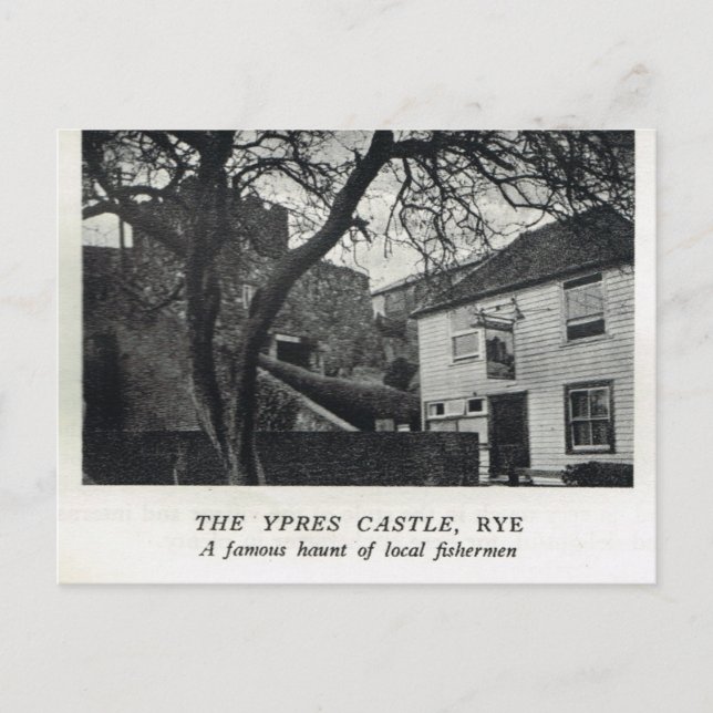 Carte Postale Le château d'Ypres, Rye (Devant)