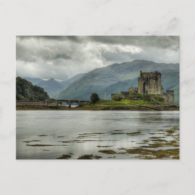 Carte Postale Le château Eilean Donan (Devant)