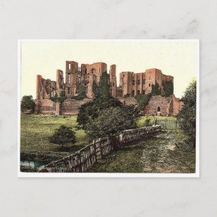 Carte Postale Le château, Kenilworth, Angleterre rare Photochrom