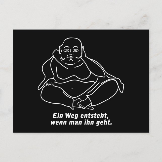 Carte Postale Le Chemin (Devant)