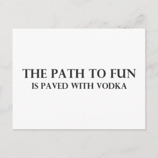 Carte Postale Le chemin du divertissement 2