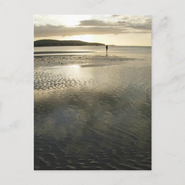 Carte Postale Le chercheur de Sunset Beach : Guam (Devant)