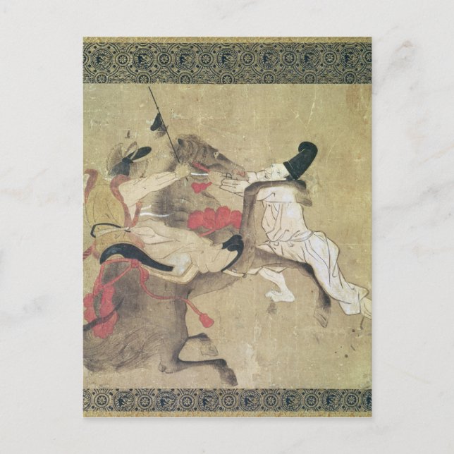 Carte Postale Le cheval en colère (Devant)