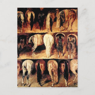 Carte Postale Le cheval Vintage